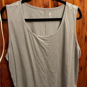 Ideology Heather Gray Activewear Top